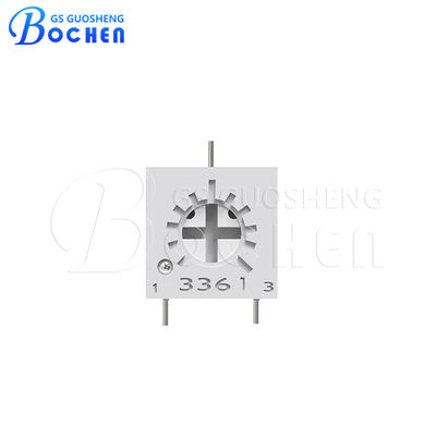3361P 0,25W 1/4 ′′ kwadratowy pojedynczy obrót SMD Cermet Trimmer Potentiometer
