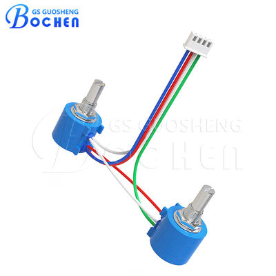 Wodoszczelny 10k Multi Turn Pot Wirewound 3590 Precision Potentiometer For Mining Equipment