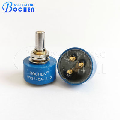 WI27 5k 10k Ohm Panel Mount Precision Rotary Potentiometer